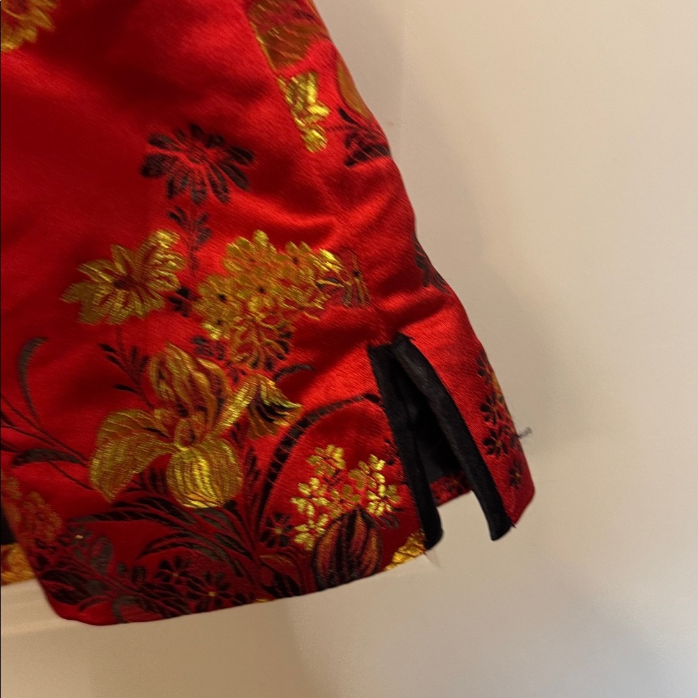 Robbie Bee Red Kimono Shirt - Picture 6 of 10